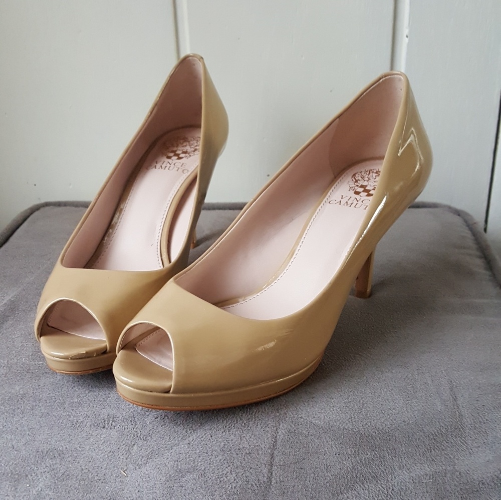 Vince Camuto Peep Toe Heels